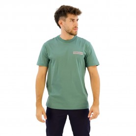 тениска,мъжки,тениски,calvin,klein,raised,concrete,logo,short,sleeve,t,shirt,dark,forest,(green)