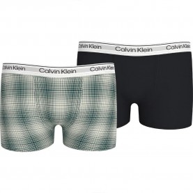 боксерки,детско,бельо,calvin,klein,jeans,b70b700490,boxers,2,units,green,black,(mc,check,aop,pvh,black)