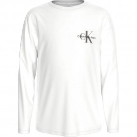 тениска,детски,тениски,calvin,klein,jeans,chest,monologo,long,sleeve,t,shirt,white,(bright,white)