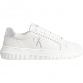 маратонки,дамски,маратонки,calvin,klein,jeans,cupsole,laceup,trainers,white