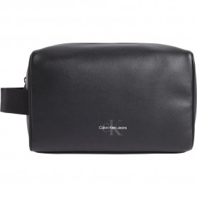 чанта,calvin,klein,jeans,monogram,soft,dopp,kit,waist,bag,black