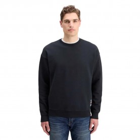 блуза,мъжки,пуловери,scotch,&,soda,front,back,artwork,sweatshirt,black