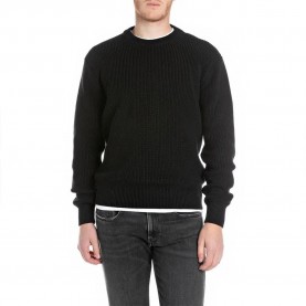 блуза,мъжки,пуловери,replay,uk4722.000.g23788,sweater,black