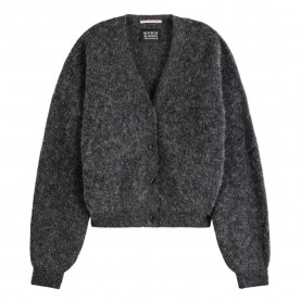 жилетка,дамски,пуловери,дамски,плетени,дрехи,scotch,&,soda,core,fuzzy,relaxed,cardigan,grey