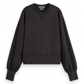 блуза,дамски,блузи,scotch,&,soda,core,modal,sweatshirt,black