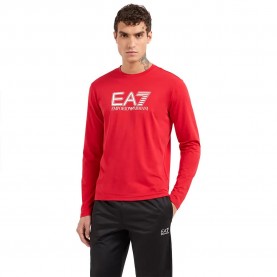 тениска,мъжки,тениски,ea7,emporio,armani,6dpt64,pjvqz,long,sleeve,t,shirt,red