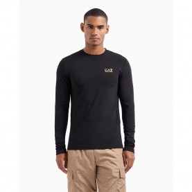 тениска,мъжки,тениски,ea7,emporio,armani,8npt28,pjvqz,long,sleeve,t,shirt,black