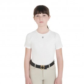 тениска,детски,тениски,equestro,technical,training,short,sleeve,t,shirt,white