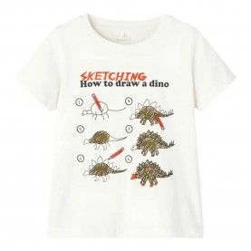 тениска,детски,тениски,name,it,how,short,sleeve,t,shirt,beige,(bright,white,dino)