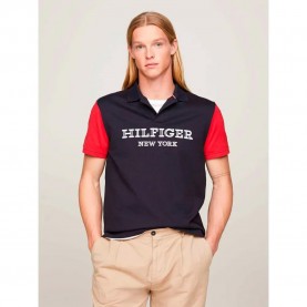 мъжки,блузи,с,яка,tommy,hilfiger,monotype,short,sleeve,polo,black,(primary,red,desert,sky)