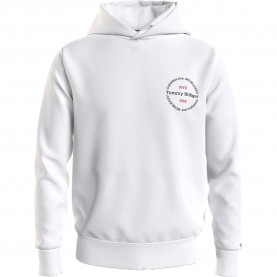 суичър,мъжки,пуловери,tommy,hilfiger,roundel,hoodie,white,(white)