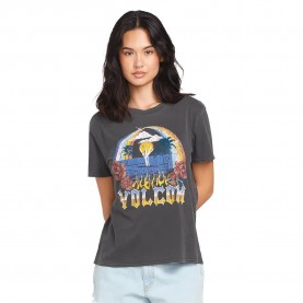 тениска,дамски,тениски,volcom,lock,it,up,short,sleeve,t,shirt,grey,(black)