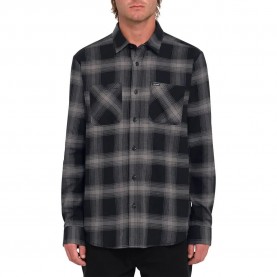 риза,с,дълъг,ръкав,мъжки,ризи,volcom,netastone,long,sleeve,shirt,black