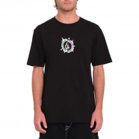 тениска,мъжки,тениски,volcom,realusion,basic,short,sleeve,t,shirt,black