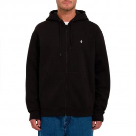блуза,мъжки,пуловери,volcom,single,stone,full,zip,sweatshirt,black