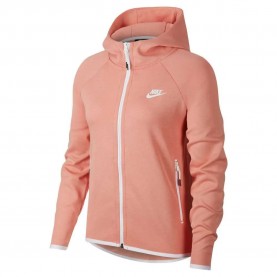 блуза,дамски,блузи,nike,tech,full,zip,sweatshirt,pink