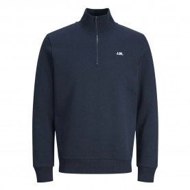 блуза,мъжки,пуловери,jj,rebel,rebel,logo,half,zip,sweatshirt,sky,captain,(blue)