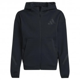 блуза,детски,блузи,adidas,z.n.e,full,zip,sweatshirt,black,black,(black)