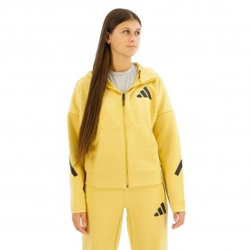 блуза,дамски,блузи,adidas,z.n.e,full,zip,sweatshirt,yellow,(oat)