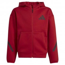 блуза,детски,блузи,adidas,z.n.e,full,zip,sweatshirt,team,power,red,2,black,(red)