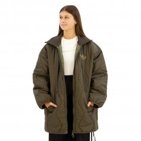 яке,дамски,якета,и,палта,adidas,originals,fashion,quilted,mid,jacket,green,grey,(shadow,olive)