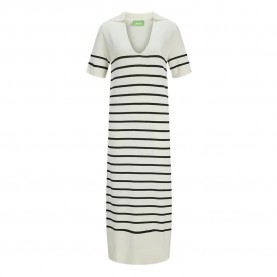 рокля,дамски,поли,и,рокли,jack,&,jones,layla,comfy,jjxx,short,sleeve,midi,dress,vanilla,ice,black,(beige)
