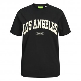 тениска,дамски,тениски,jack,&,jones,merle,reg,jjxx,short,sleeve,t,shirt,black,(black,los,angeles)