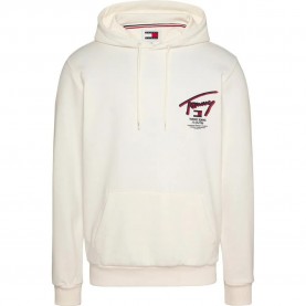 суичър,мъжки,пуловери,tommy,jeans,reg,3d,street,tj,hood,ext,hoodie,beige,(ancient,white)