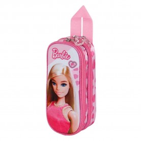 канцеларски,принадлежности,karactermania,barbie,fashion,3d,double,pencil,case,pink