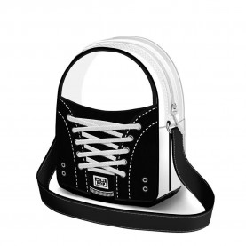 чанта,чанти,за,през,рамо,oh,my,pop,sneakers,bag,black,(white,black)