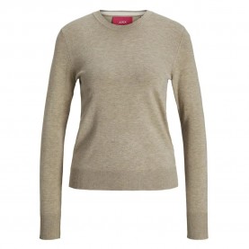 блуза,дамски,пуловери,дамски,плетени,дрехи,jack,&,jones,cara,comfy,sweater,beige,(feather,gray,vanilla,ice)