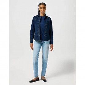 тениска,дамски,тениски,wrangler,112356454,long,sleeve,t,shirt,dark,navy,(blue)
