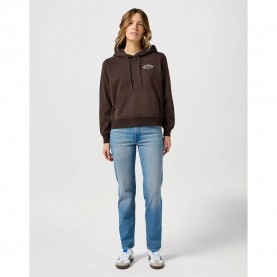суичър,дамски,блузи,wrangler,112356458,hoodie,brown