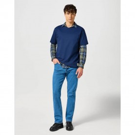 тениска,мъжки,тениски,wrangler,112357358,short,sleeve,t,shirt,blue,(navy)