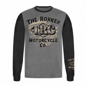 тениска,мъжки,тениски,дамски,тениски,rokker,trc,co,long,sleeve,t,shirt,grey,(grey,black)
