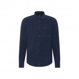 Риза с дълъг ръкав Lee 112355732 Lessure long sleeve shirt - Blue (Real Indigo) риза,с,дълъг,ръкав,дамски,ризи,мъжки,ризи,lee,112355732,lessure,long,sleeve,shirt,blue,(real,indigo)