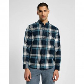 риза,с,дълъг,ръкав,мъжки,ризи,lee,riveted,long,sleeve,shirt,inky,blue,(blue)