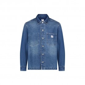 риза,с,дълъг,ръкав,мъжки,ризи,lee,worker,over,long,sleeve,shirt,blue