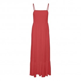 рокля,дамски,поли,и,рокли,vero,moda,easy,joy,smock,sleeveless,long,dress,red,(cayenne)