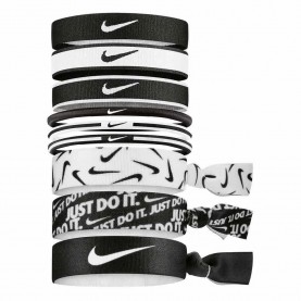 други,аксесоари,nike,mixed,9,units,hair,tie,multicolor,(black,white,black)
