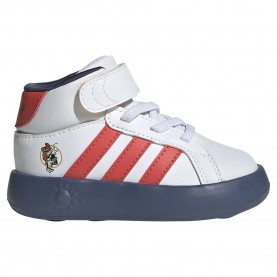 детски,маратонки,детски,маратонки,adidas,disney,mickey&friends,grand,court,mid,infant,trainers,white