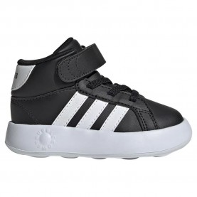 детски,маратонки,детски,маратонки,adidas,grand,court,mid,infant,trainers,black
