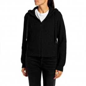 блуза,дамски,пуловери,дамски,плетени,дрехи,replay,dk3314.000.g22726,hoodie,sweater,black