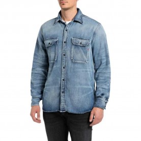 риза,с,дълъг,ръкав,мъжки,ризи,replay,m4074,.000.624,72a,long,sleeve,shirt,blue