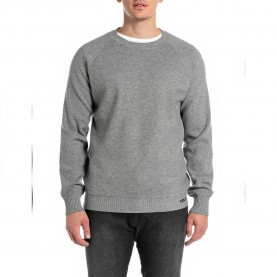 блуза,мъжки,пуловери,replay,uk4465.000.g23538,sweater,grey