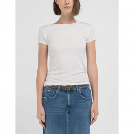 тениска,дамски,тениски,replay,w3361,.000.23745,short,sleeve,t,shirt,white
