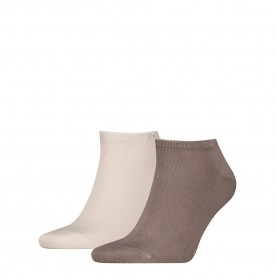 чорапи,мъжки,чорапи,calvin,klein,701218707,short,socks,2,units,beige,(brown,combo)