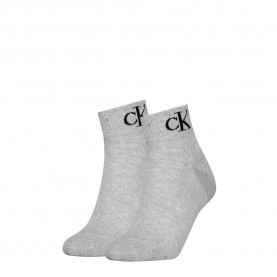 чорапи,дамски,чорапи,calvin,klein,701228813,quarter,short,socks,2,units,light,grey,melange,(grey)