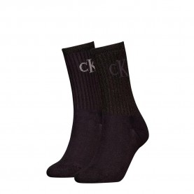 чорапи,дамски,чорапи,calvin,klein,701229467,crew,socks,2,units,black
