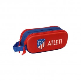 канцеларски,принадлежности,safta,atletico,de,madrid,3d,double,pencil,case,red,(multicolor)